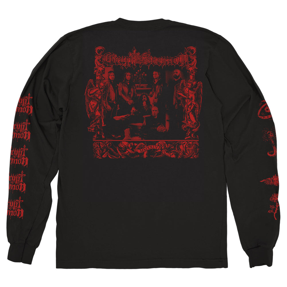 Crypt Sermon Merch The Stygian Rose Long Sleeve Shirt Crypt Sermon Shirt Father's Day Gifts For Husband-1