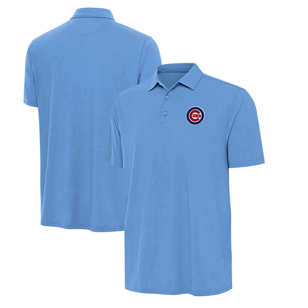 Cubs Polo Shirt Blue Chicago Cubs Polo Shirt Fathers Day Presents For Baseball Fans-1