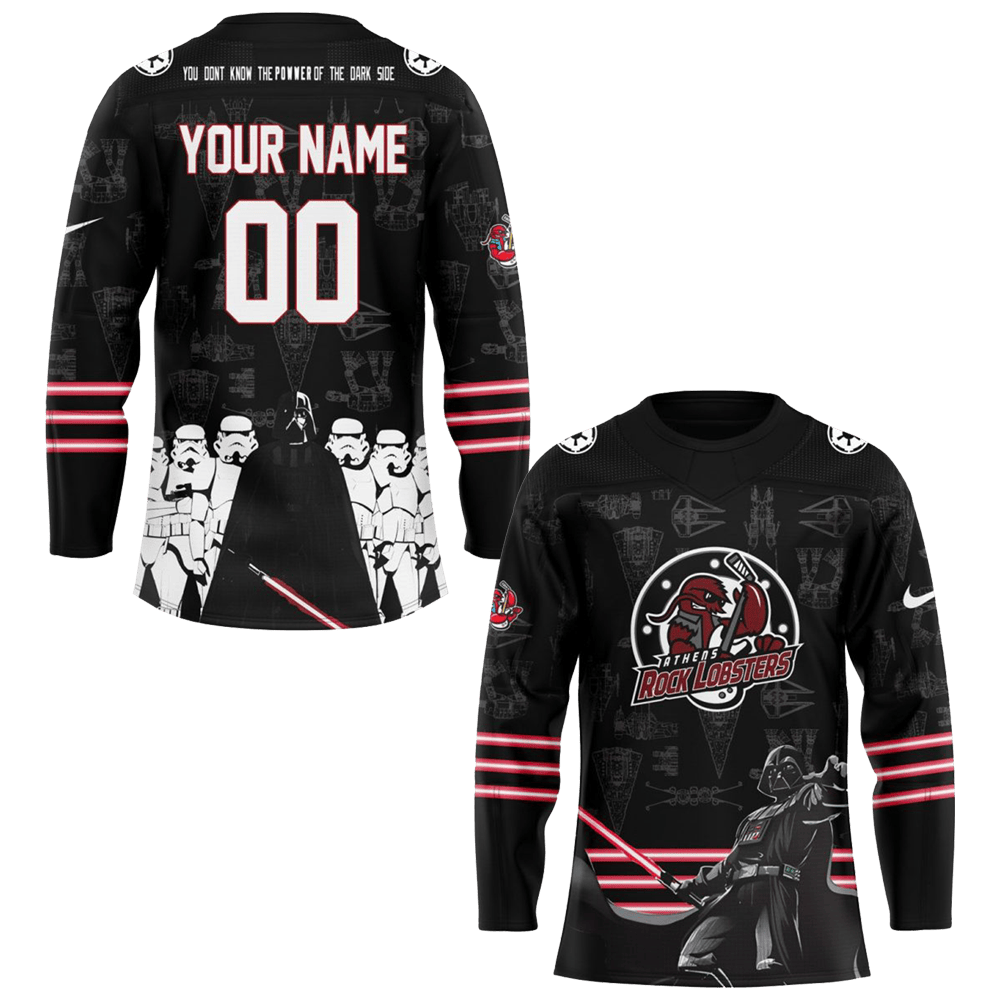 Custom Athens Rock Lobsters x Star Wars 2025 Long Sleeve Shirt Athens Rock Lobsters Merch Dad Gifts-1