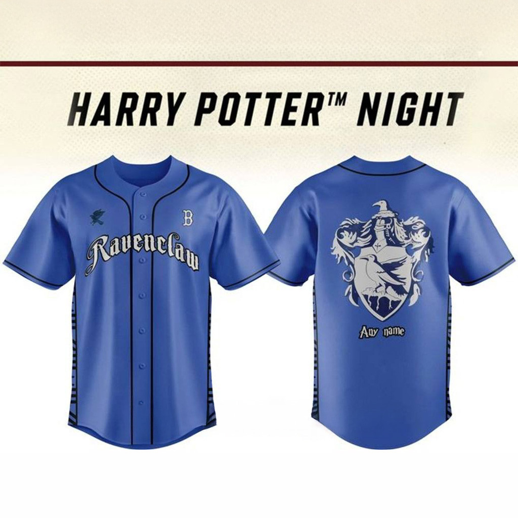 Custom Boston Red Sox x Harry Potter Night Jersey Best Gifts For Baseball Fans-1