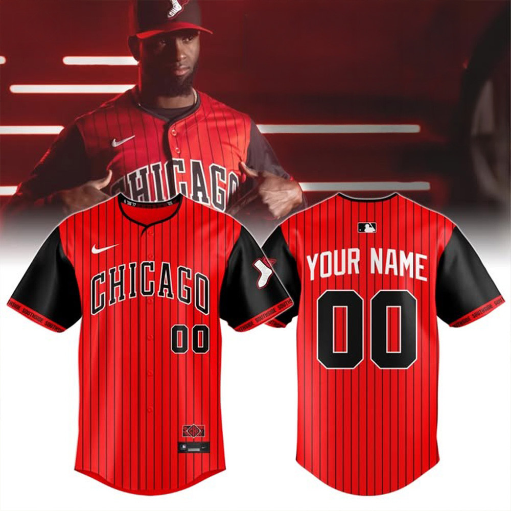 Custom Chicago White Sox Unveil 2025 City Connect 2 0 Jersey Chicago White Sox Merch Fans Gifts-1