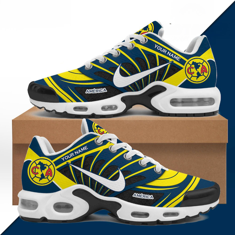 Custom Club America 2025 Air Max Plus Sport Sneakers Unique Father's Day Gifts-1