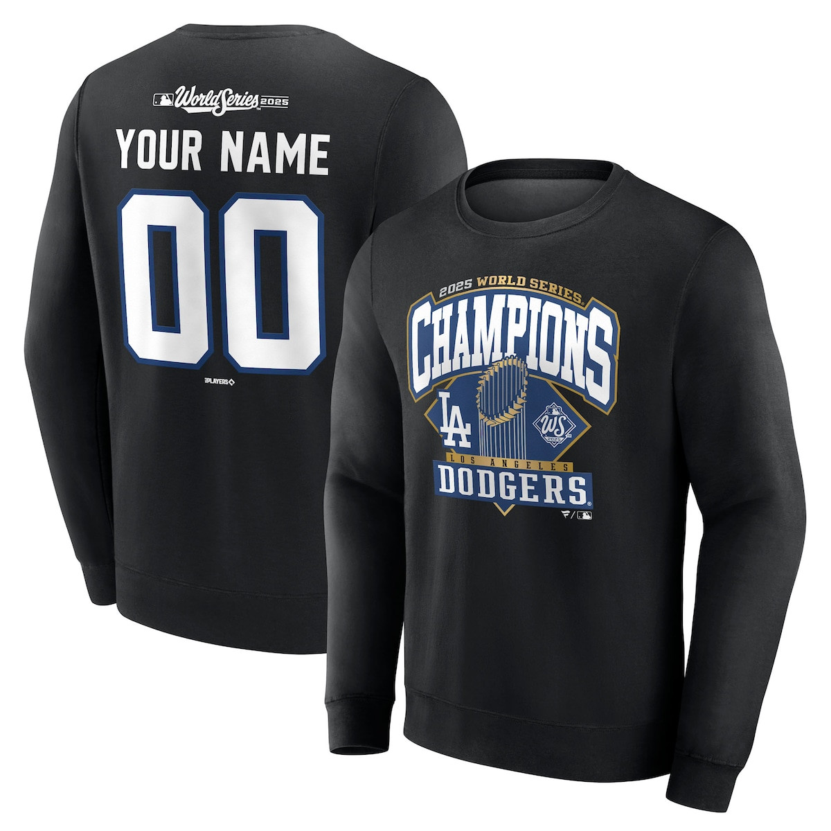 Custom Dodgers World Series Merch 2025 Los Angeles Dodgers World Series Champions Sweatshirt-1