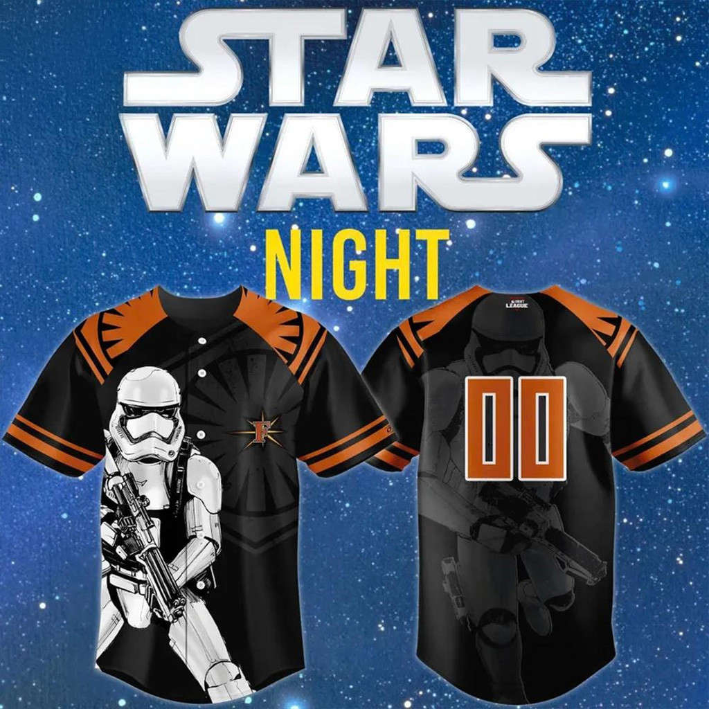 Custom Frederick Keys X Star Wars Baseball Jersey Frederick Keys Merch Husband Gifts-1 Custom Frederick Keys X Star Wars Baseball Jersey Frederick Keys Merch Husband Gifts-1