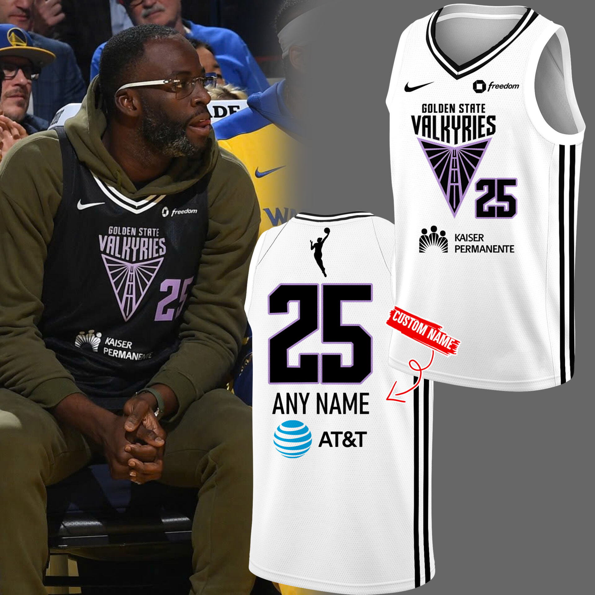 Custom Golden State Valkyries New Collection Tank Top Jersey Gift For Fans-1