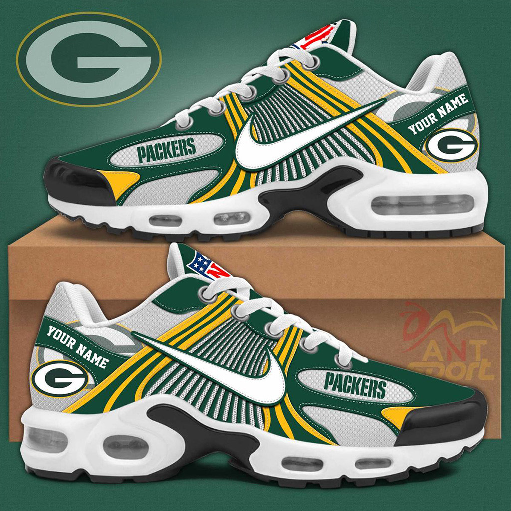 Custom Green Bay Packers New Season 2025 Air Max Shoes Packers Merch Gifts For Fans-1