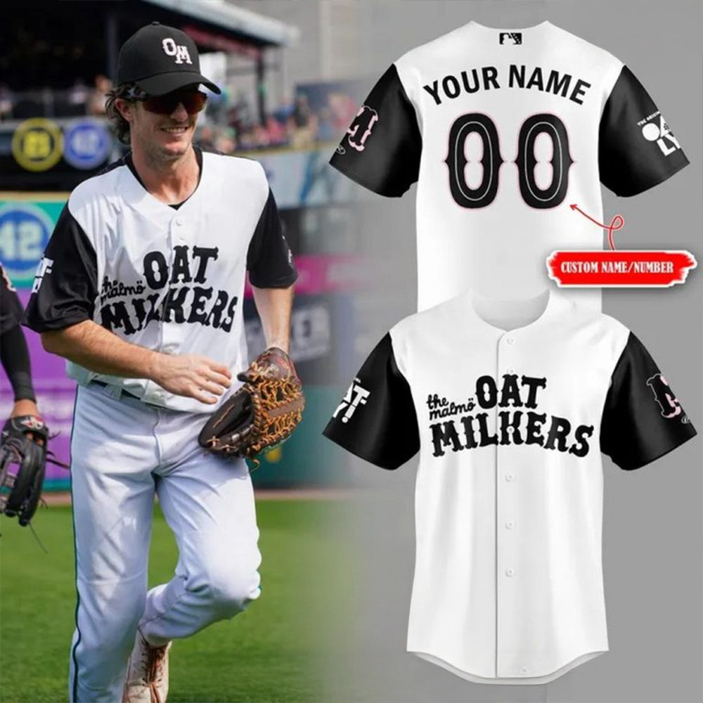 Custom Hartford Yard Goats 2025 Malmo Oat Milkers Baseball Jersey Baseball Lover Gift Ideas-1