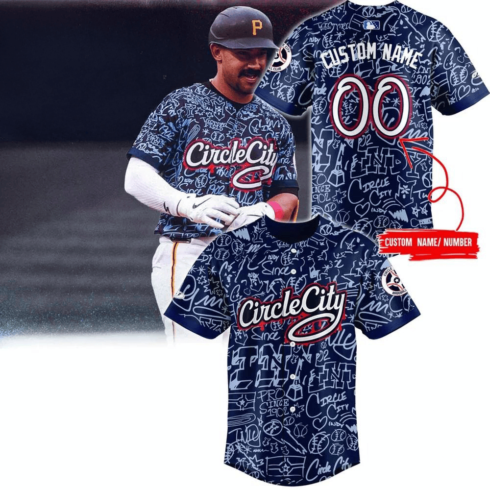 Custom Indianapolis Indians 2025 Music City Night Limited Edition Baseball Jersey Fans Gifts-1