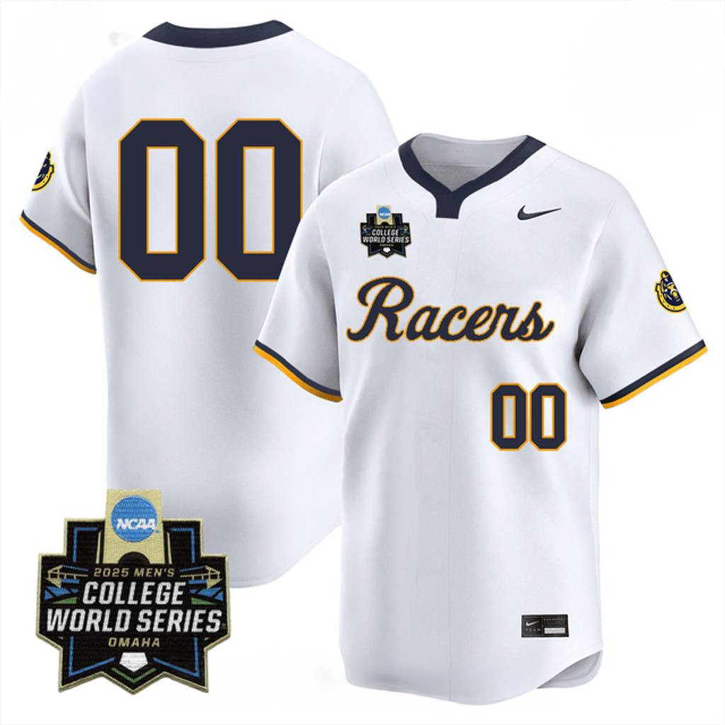 Custom Murray State Racers 2025 College World Series OMAHA Special Baseball Jersey Fans Gifts-1