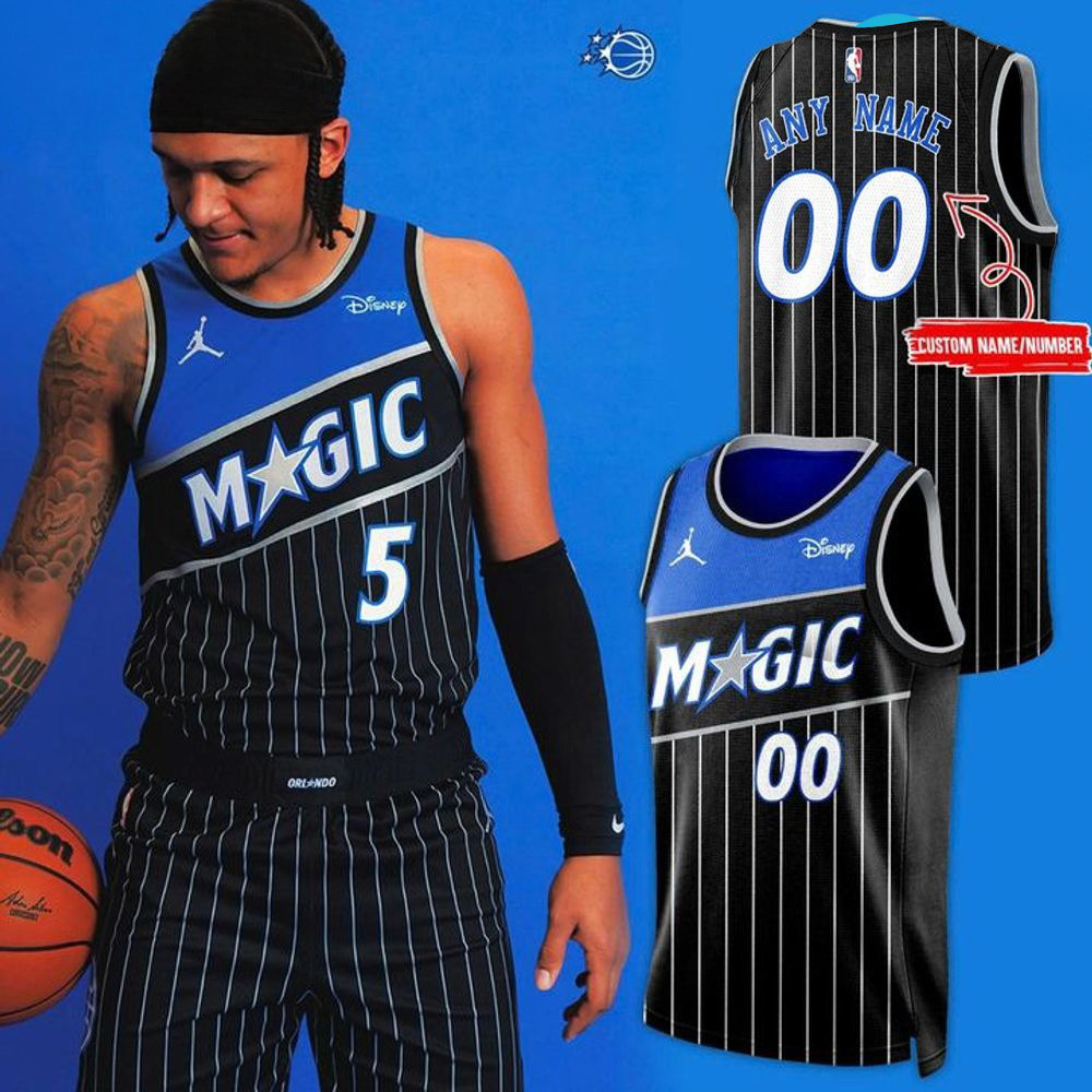 Custom Orlando Magic A New Generation Of Magic Basketball Jersey 2025 Father's Day Gifts-1
