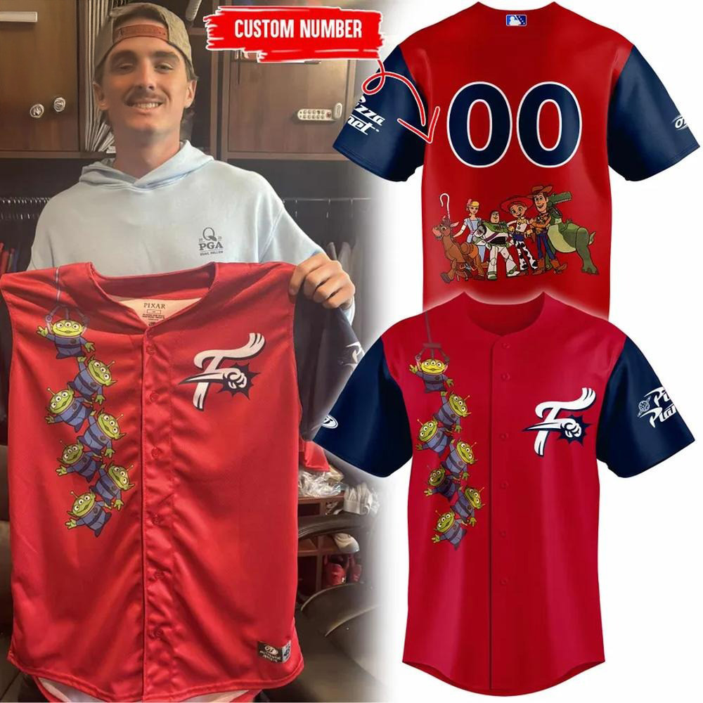 Custom Reading Fightin Phils X Toy Story Limited Edition Baseball Jersey Dad Fathers Day Gifts-1