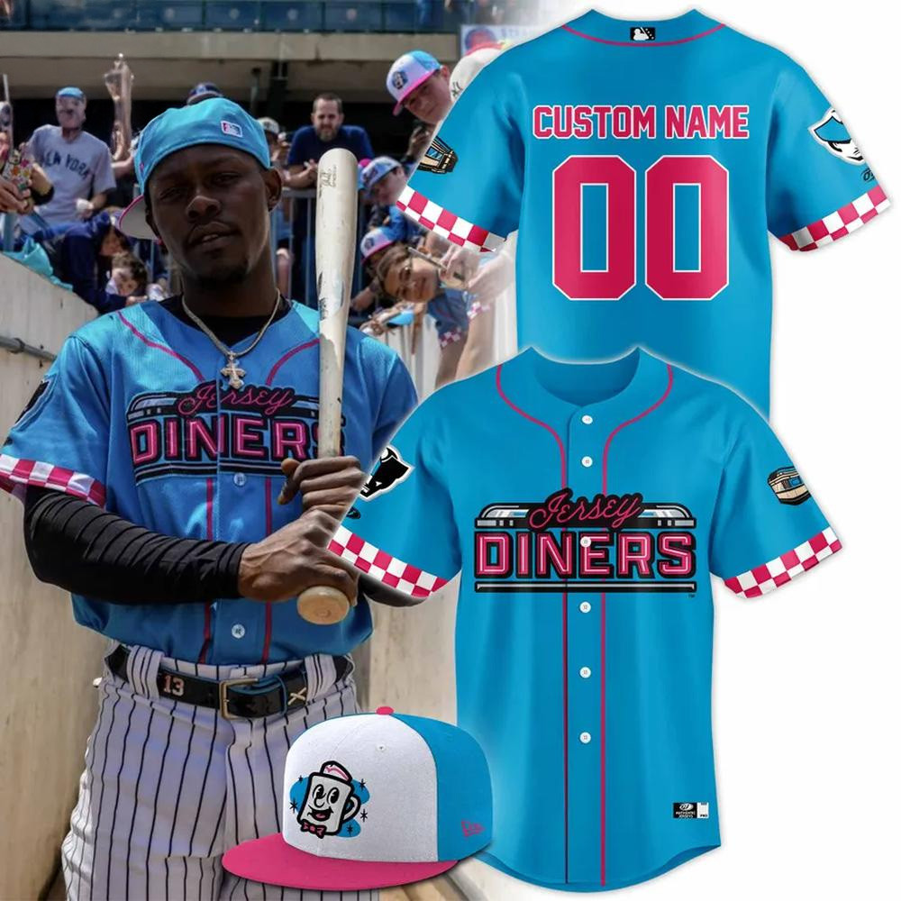 Custom Somerset Patriots Jersey Diners Limited Edition Baseball Jersey Gifts For Baseball Fans-1