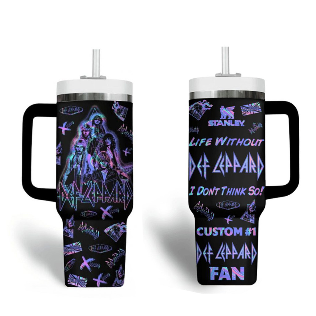 Customized Def Leppard Tour 2025 Stanley Tumbler Gifts For Fans-1