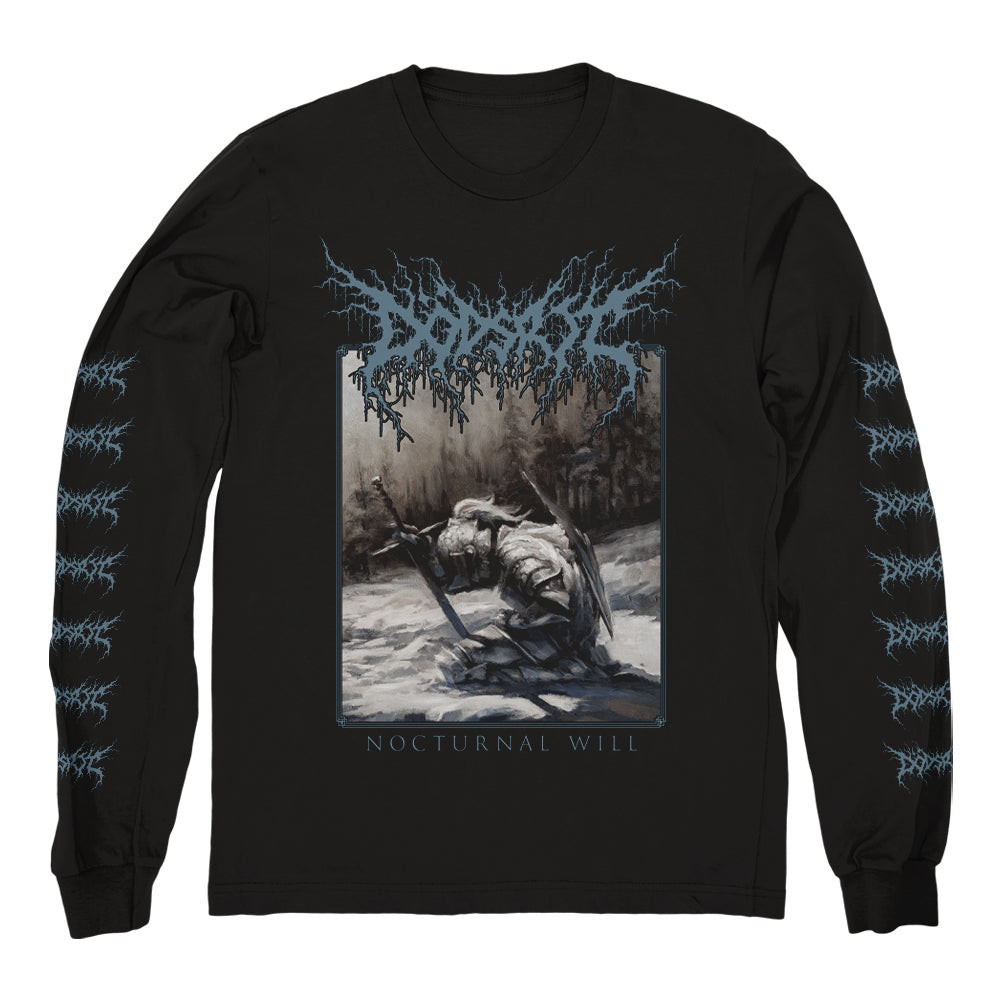 DÃƒÂ¶dsrit Merch Nocturnal Will Blue Long Sleeve Shirt DÃƒÂ¶dsrit Shirt Father's Day Gifts For Metal Music Lovers-1