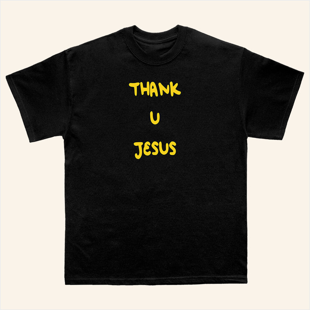 D'Aydrian Harding Merch Thank U Jesus T-Shirt Gifts For Dad Birthday Gifts For Friends-1