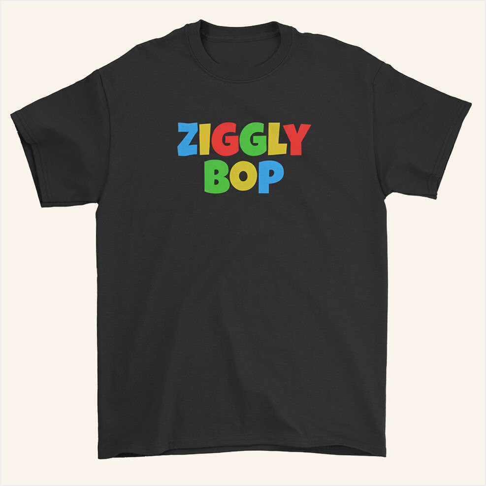 D'Aydrian Harding Merch Ziggly Bop Black T-Shirt Gifts For Friends Birthday Gifts For Him-1