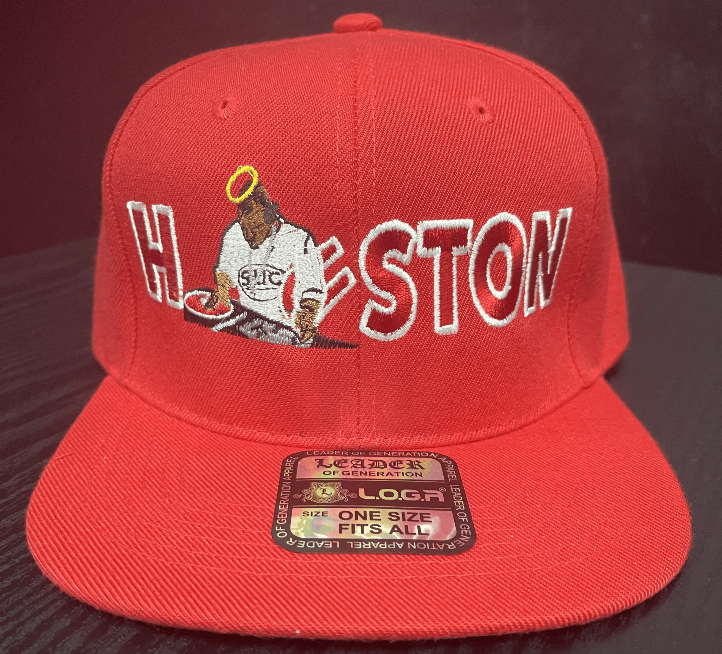 DJ Screw Houston Hat Red Snapback DJ Screw Merch Gift For Boyfriend-1
