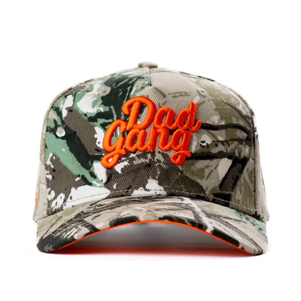 Dad Gang Embroidered Camo Hat Gifts For Father-1