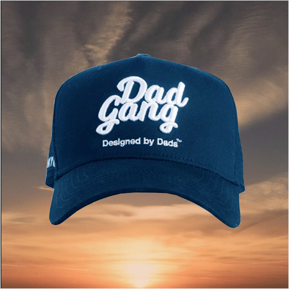 Dad Gang Embroidered Hat Dad Gang Designed By Dads Hat Gift For Baseball Lovers Gifts For BFF-1