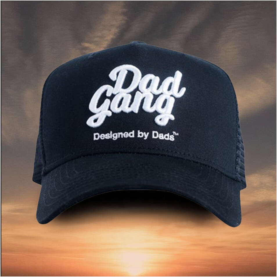 Dad Gang Trucker Hat Dad Gang Designed By Dads Hat Baseball Fan Merch Gift For Baseball Lovers-1