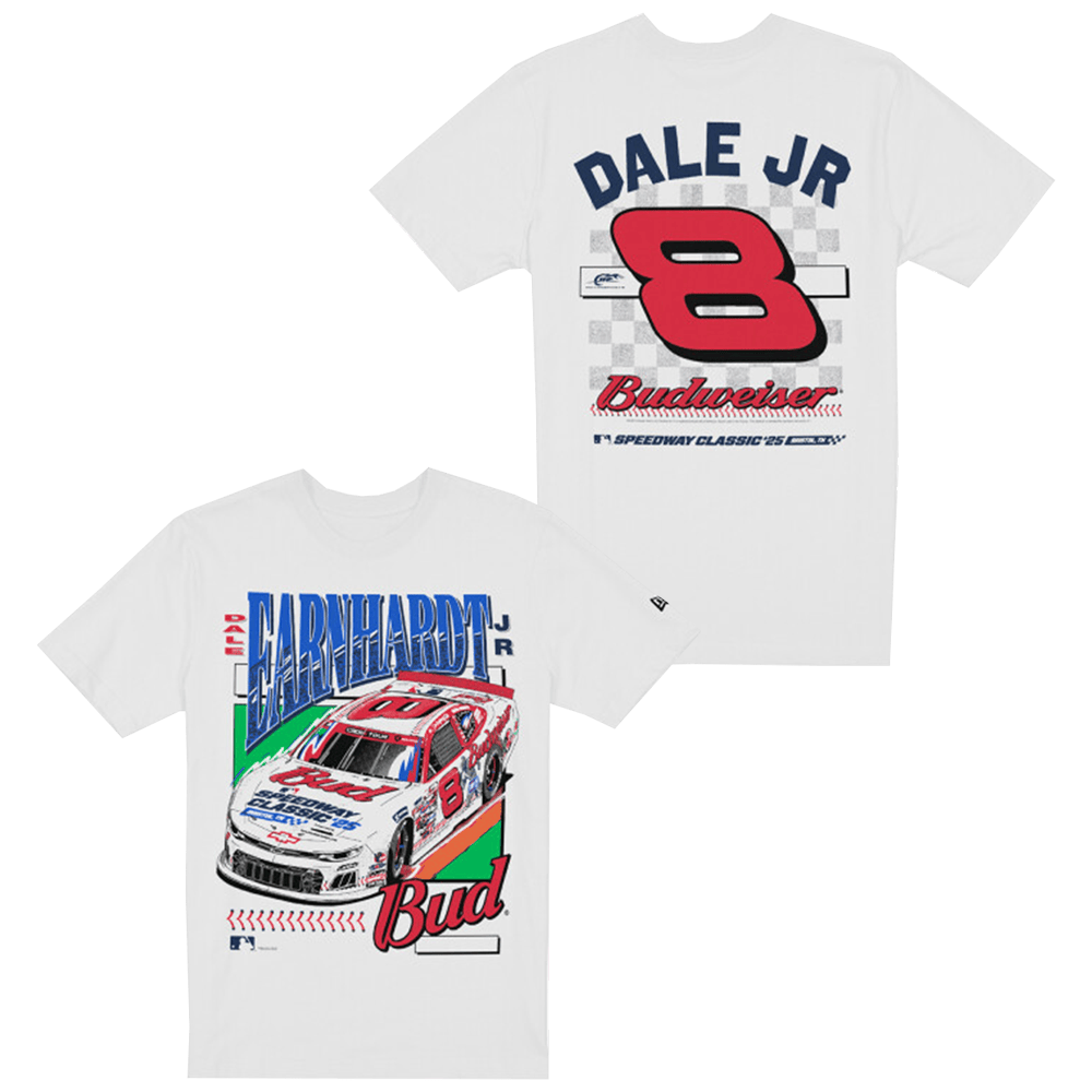 Dale Earnhardt Shirt Dale Earnhardt Jr 8 Budweiser T-Shirt Gifts For Racing Fans-1