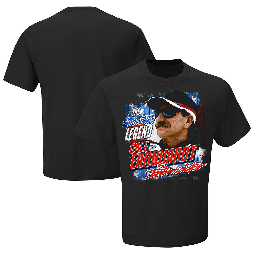 Dale Earnhardt Shirt Dale Earnhardt Merch Checkered Flag The Intimidator Legend T-Shirt-1