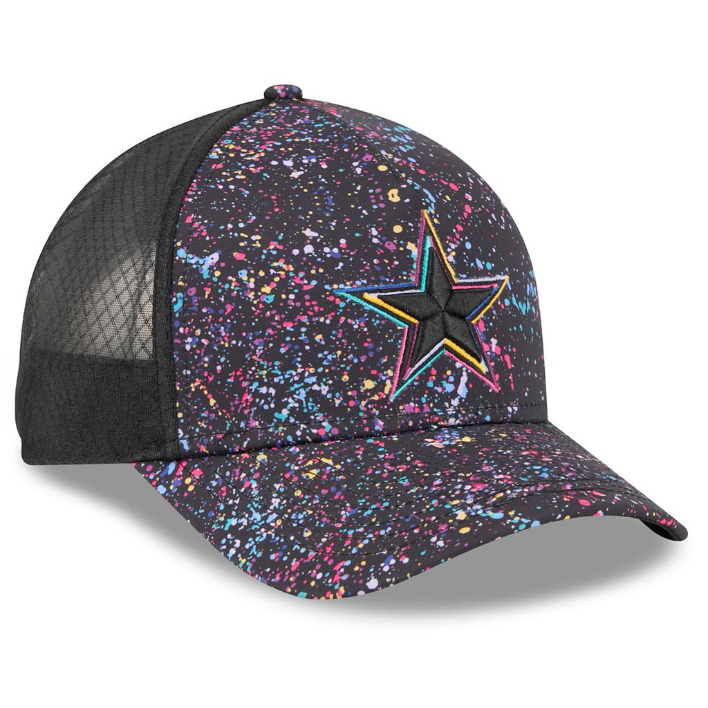 Dallas Cowboys Crucial Catch NFL Trucker Hat 2025 Rainbow Cowboys Merch Fan Gift Ideas-1