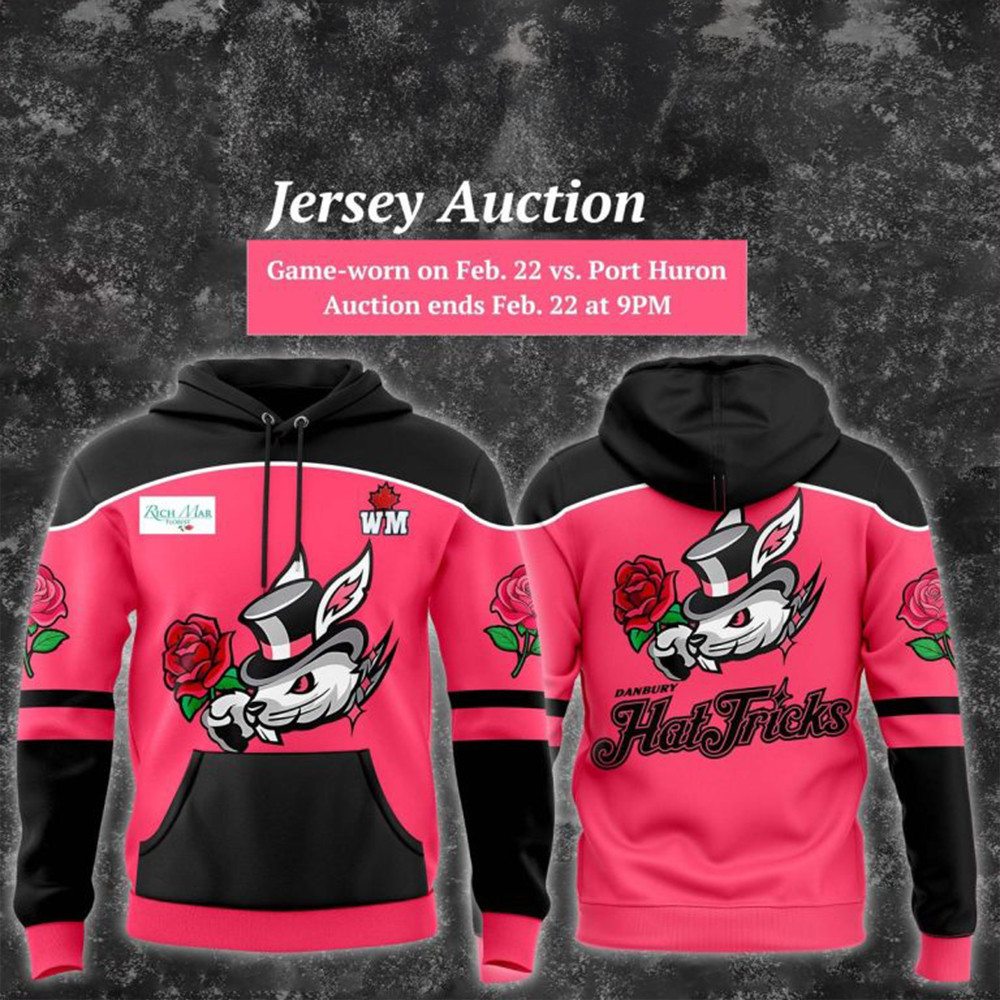 Danbury Hat Tricks V Day Hoodie Unique Gifts For Hockey Lovers-1 Danbury Hat Tricks V Day Hoodie Unique Gifts For Hockey Lovers-1