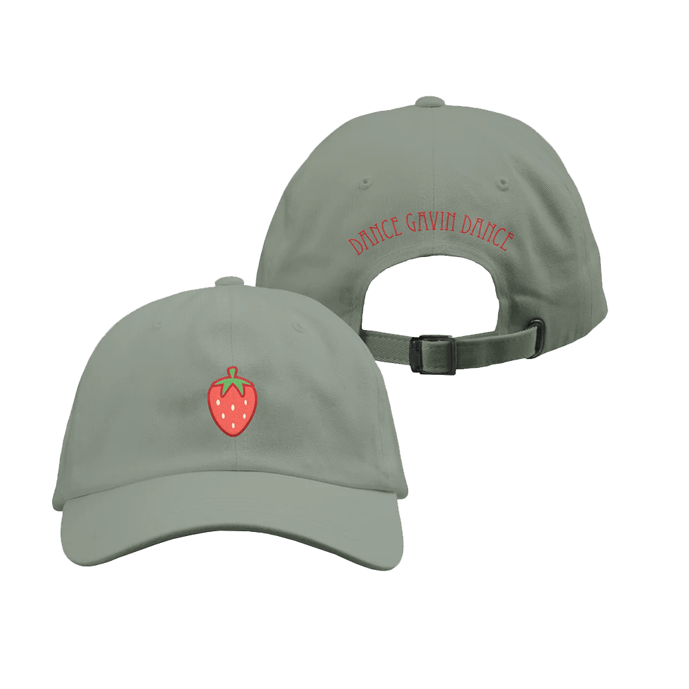 Dance Gavin Dance Merch DGD Kawaii Strawberry Hat Gift Ideas For Music Lovers-1