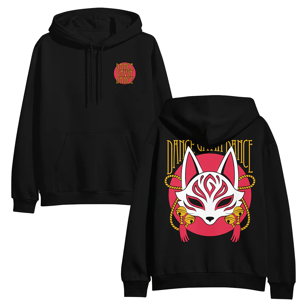 Dance Gavin Dance Merch DGD Kitsune Hoodie Father's Day Gifts For Music Fan-1