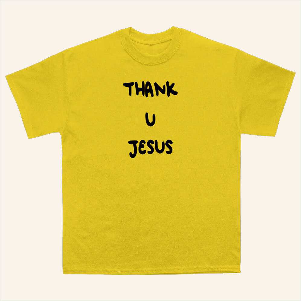 Daydrian Harding Merch Thank U Jesus Jesus T-Shirt Christian Gifts For Her Gifts For Friends-1