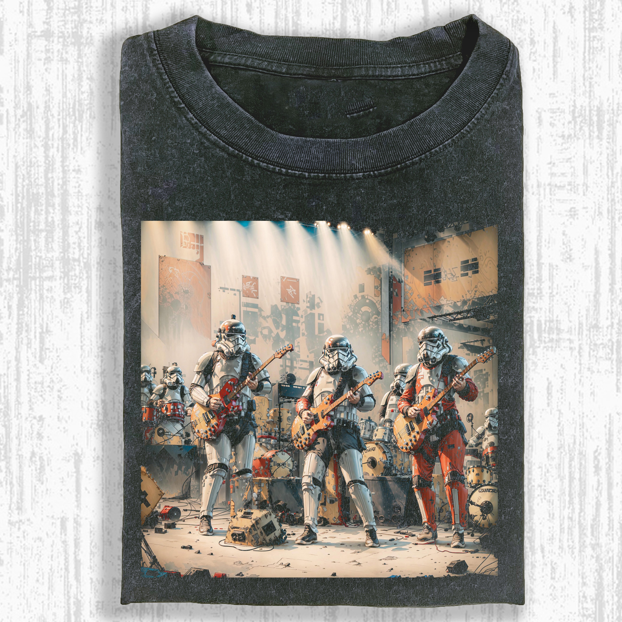 Dc Star Wars In Concert Tshirt Birthday Gifts For Star Wars Lovers-1