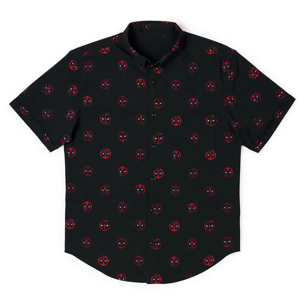 Deadpool The Anti-Hero Hawaiian Shirt Gifts For Deadpool Lovers-1
