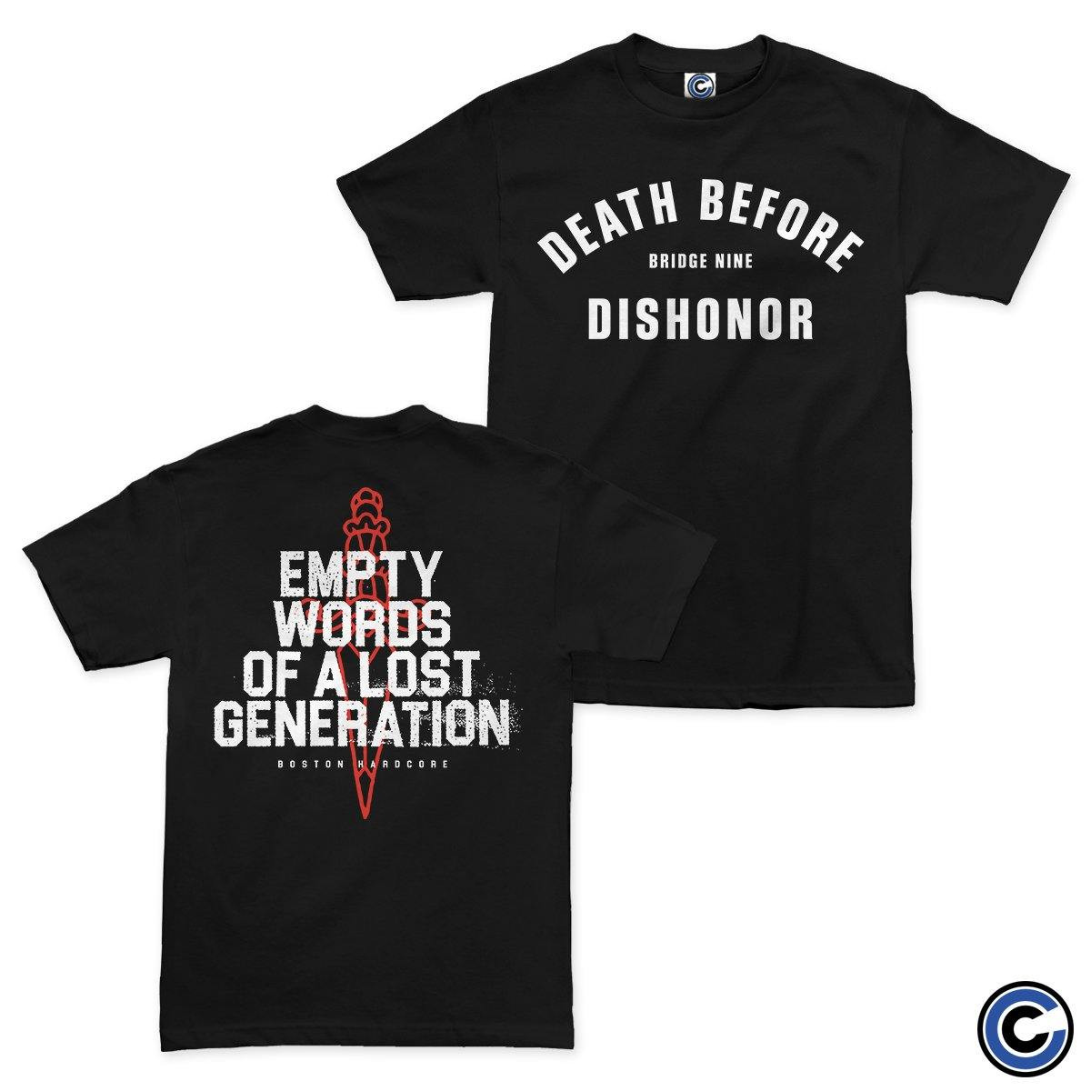 Death Before Dishonor Merch Lost Generation Shirt Death Before Dishonor Shirt-1