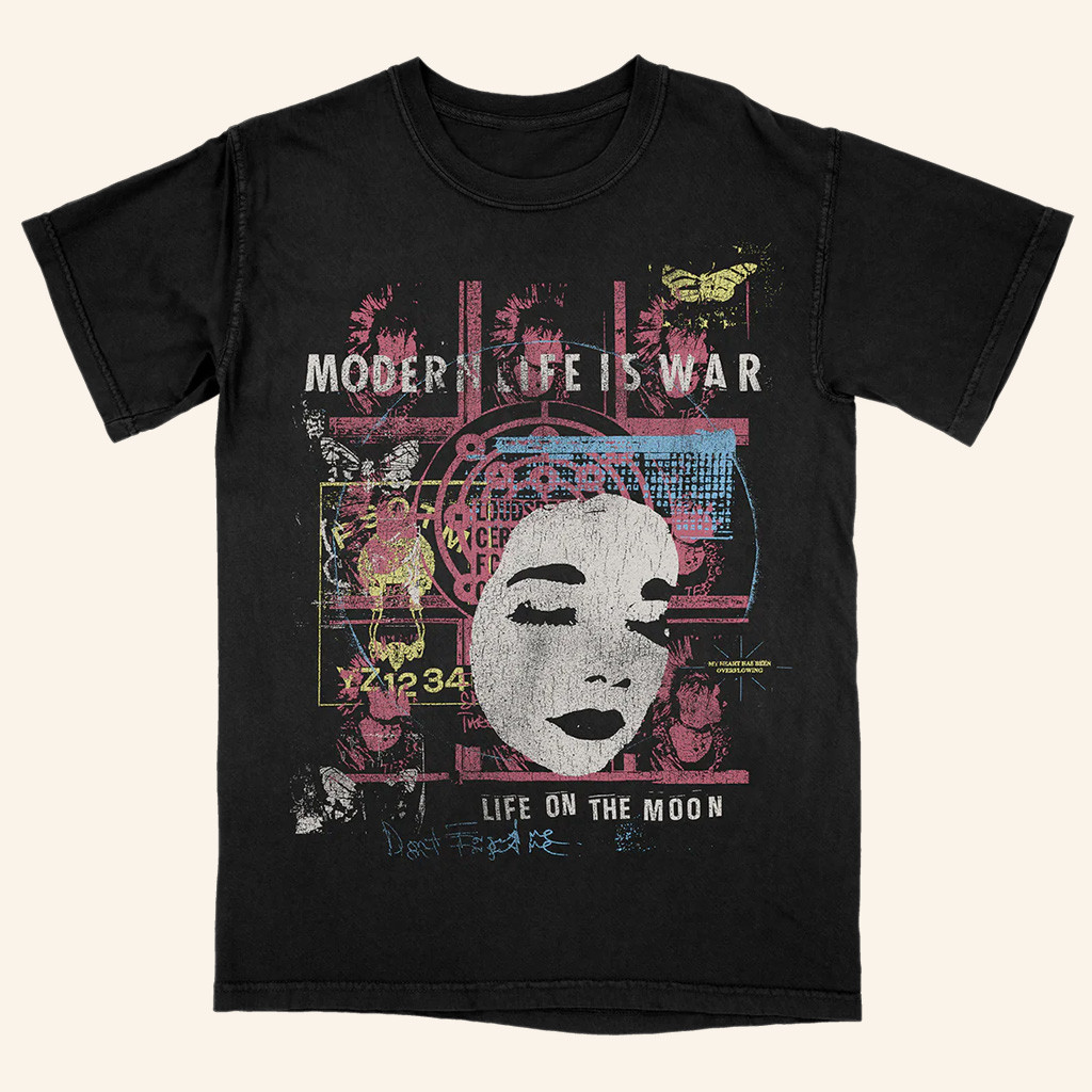 Deathwish Inc Merch Store Modern Life Is War Dsotm Premium Black T-Shirt-1