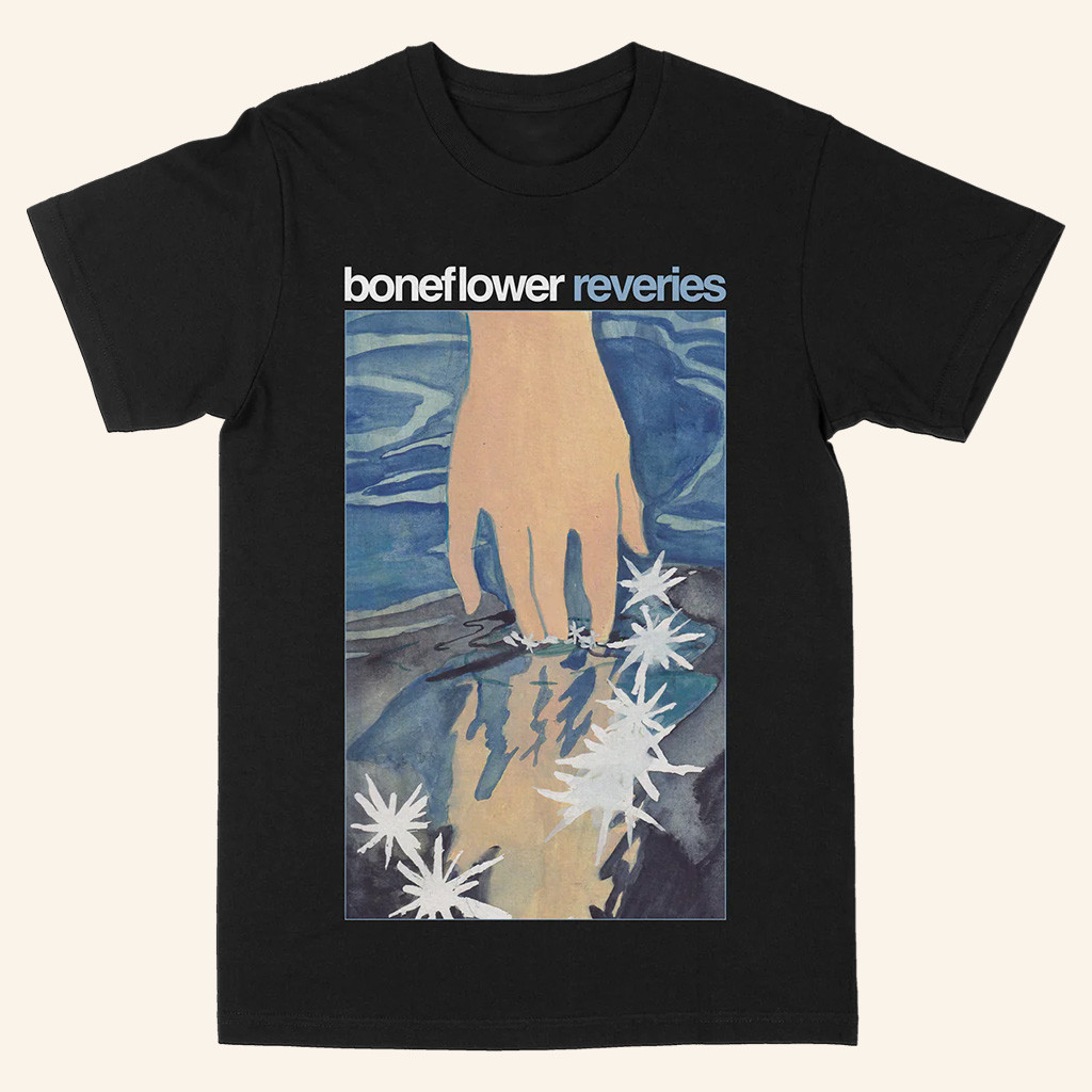 Deathwish Inc Store Merch Boneflower Reveries Black T-Shirt-1