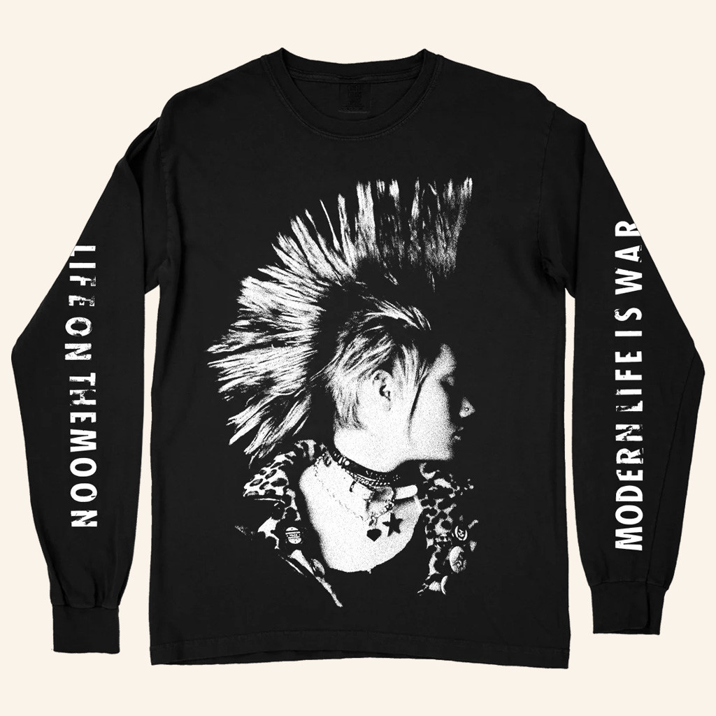 Deathwish Inc Store Merch Modern Life Is War Emily Premium Black Longsleeve-1