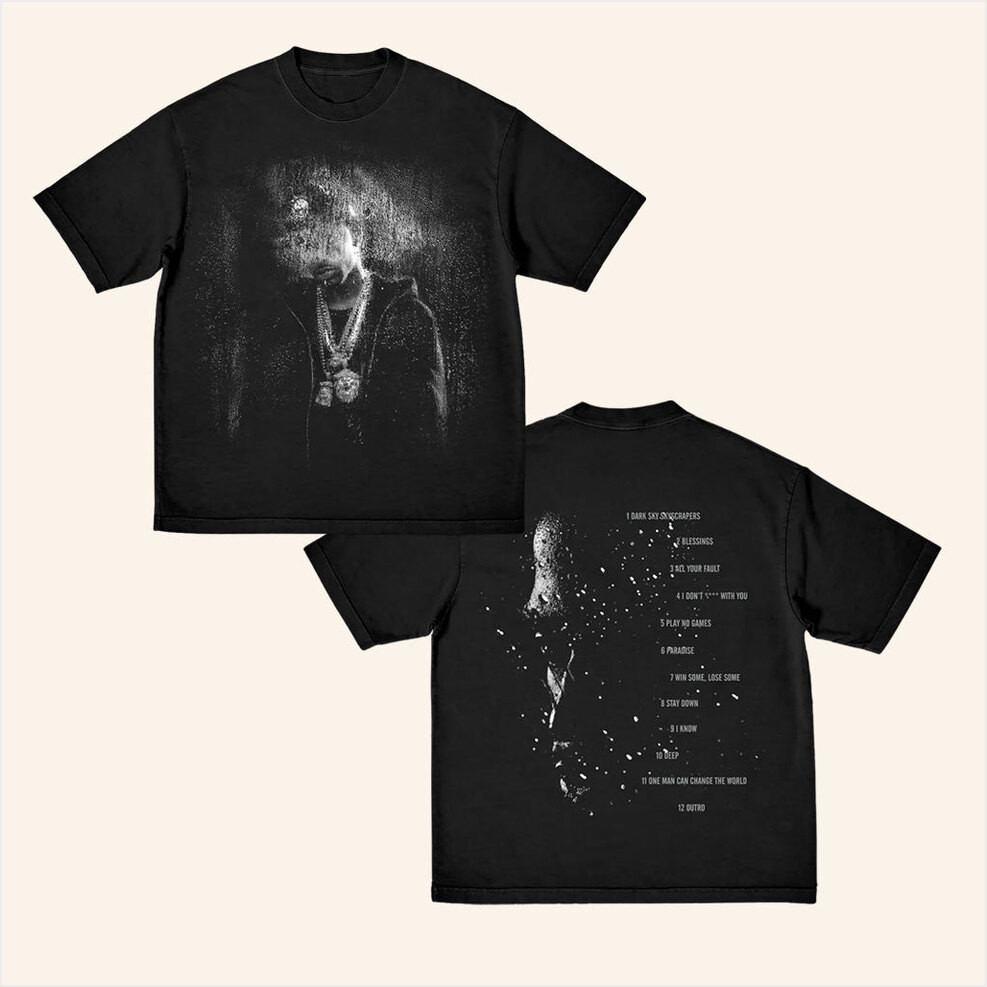 Def Jam Merch Big Sean Tracklist T-Shirt Birthday Gifts For Dad Gifts For Best Friend Christmas Presents-1