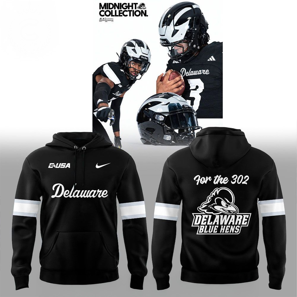 Delaware Fightin Midnight Hoodie Fan Merch Christmas Gifts For Husband-1