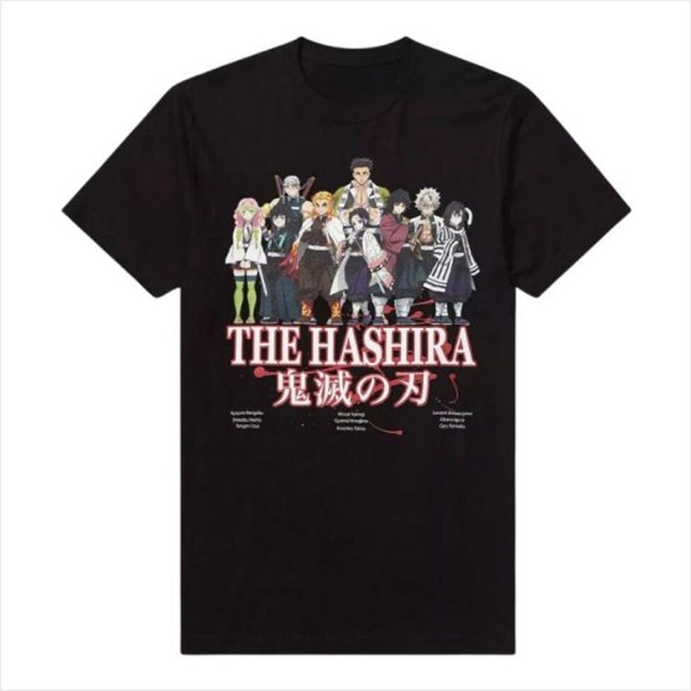 Demon Slayer Merch Hot 2024 Demon Slayer T-Shirt Gift Ideas For Husband Birthday Gifts For BFF-1