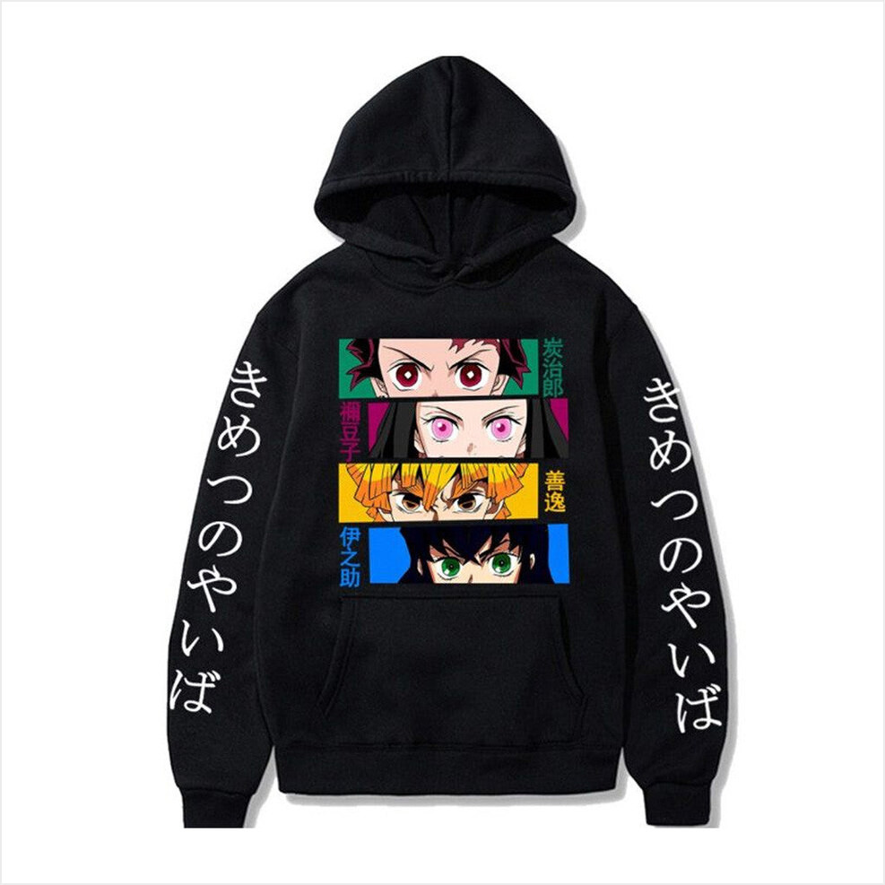 Demon Slayer Merch Hot Demon Slayer Anime Hoodie Gifts For Dudes Birthday Gifts For Fans-1