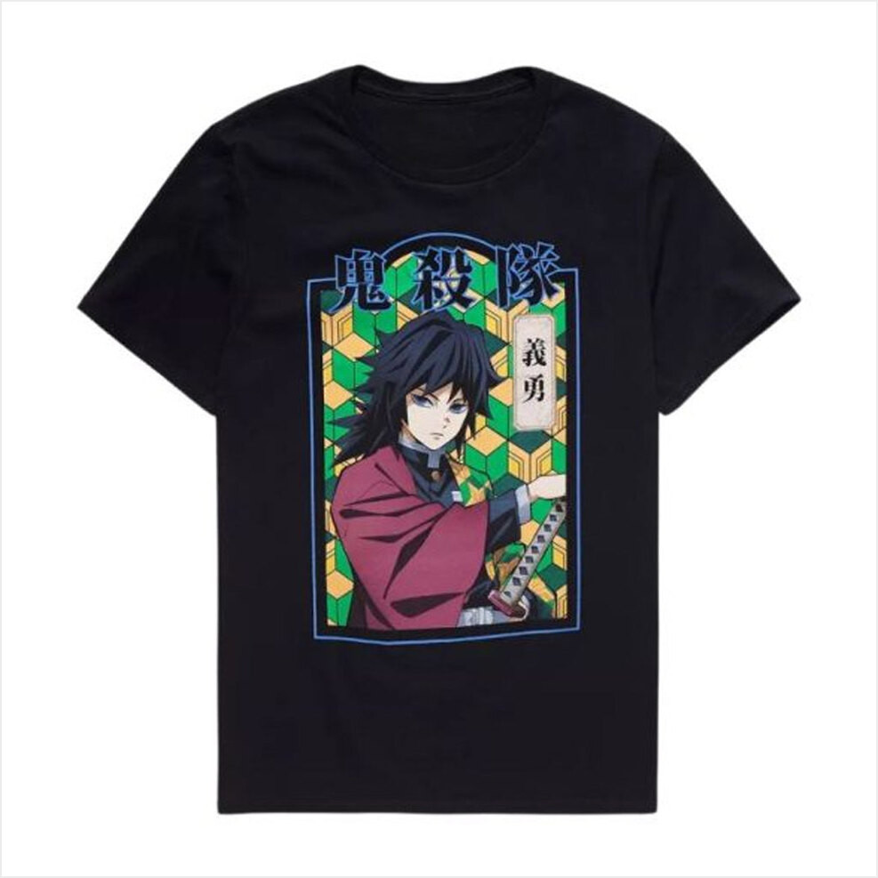Demon Slayer Merch Hot Demon Slayer Anime T-Shirt Gifts For Son Birthday Gifts For Besties-1
