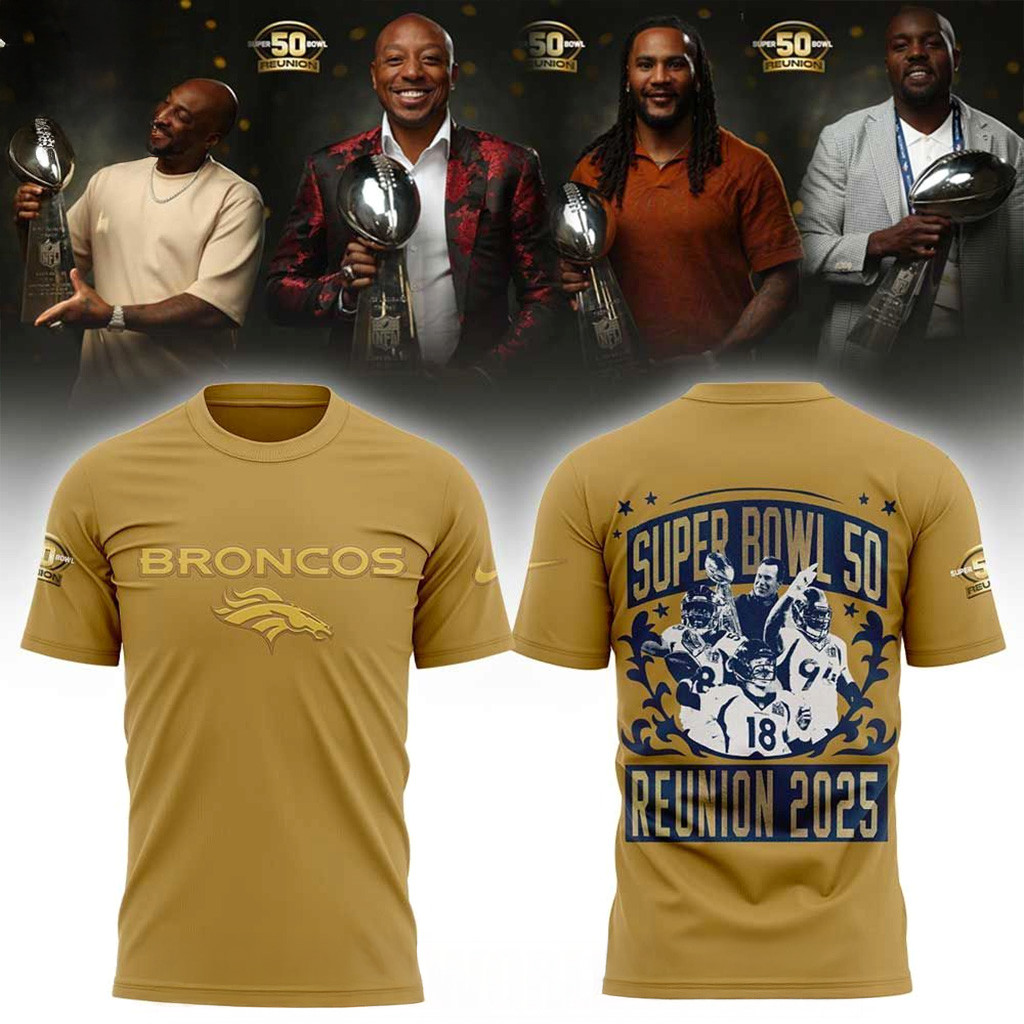 Denver Broncos Celebrating The Champs This Weekend T-Shirt Denver Broncos Merch Fans Gifts-1