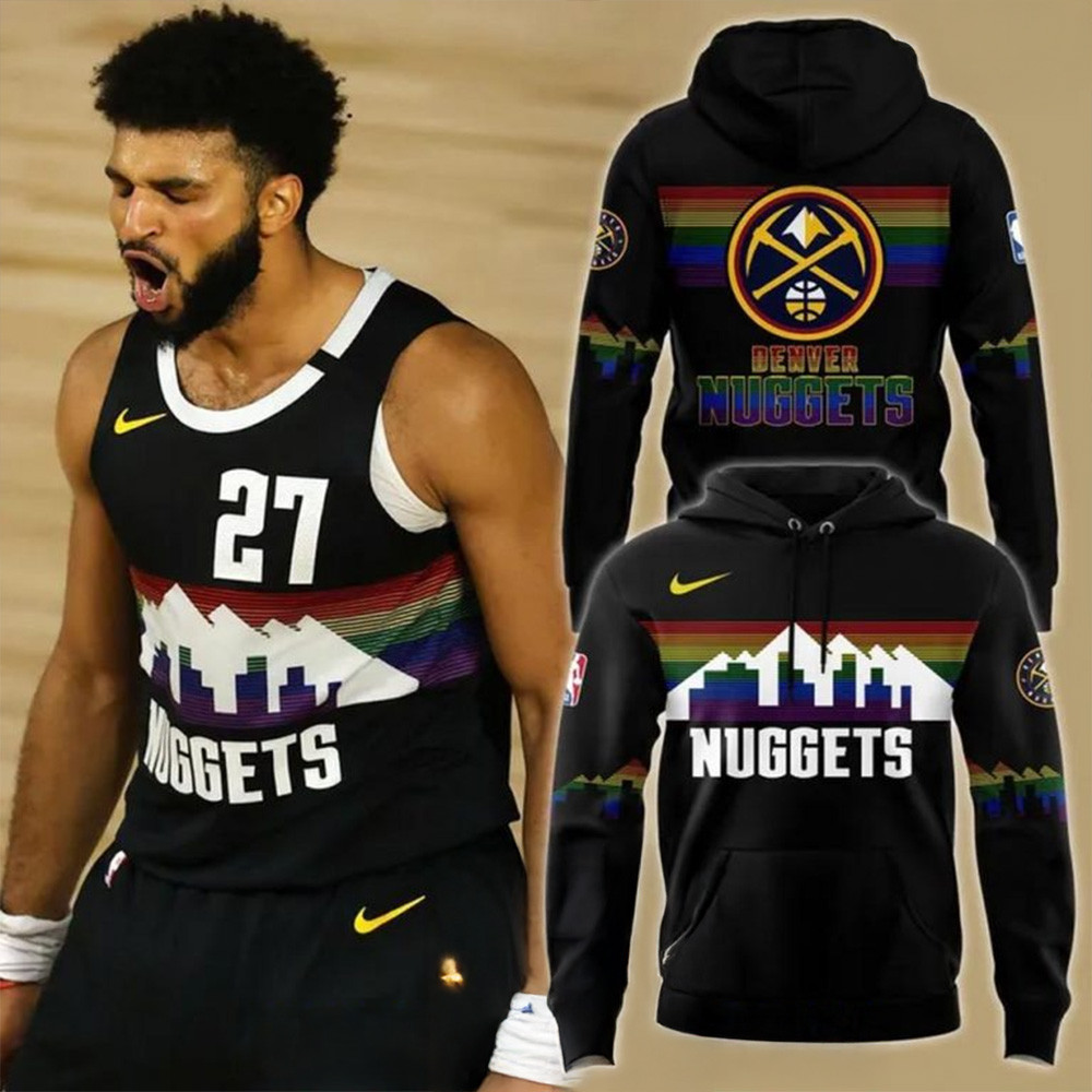 Denver Nuggets Basketball 2025 Hoodie Denver Nuggets Merch Gifts For Basketball Fan-1