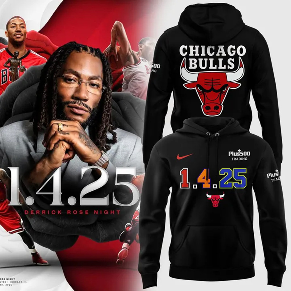 Derrick Rose Night 1 Hoodie Basketball Enthusiast Gifts-1