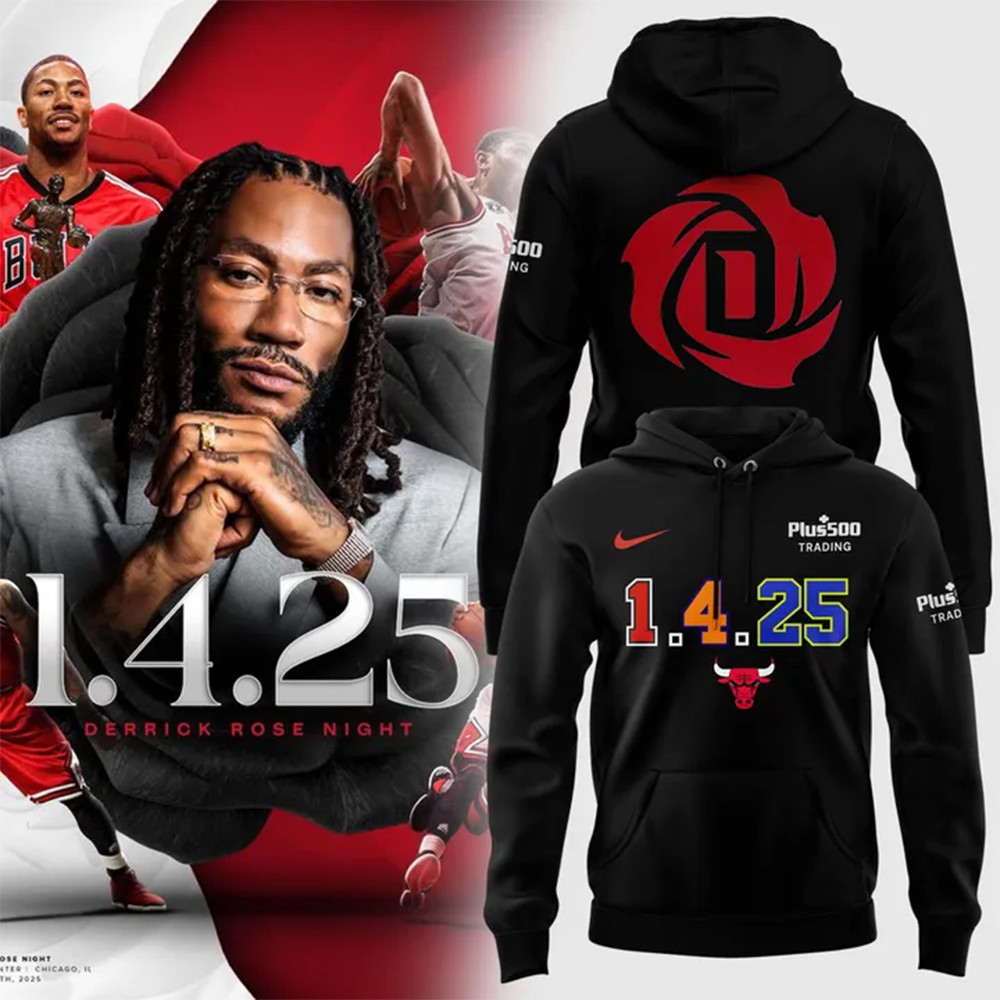 Derrick Rose Night 1 Hoodie Basketball Fan Gift Ideas-1
