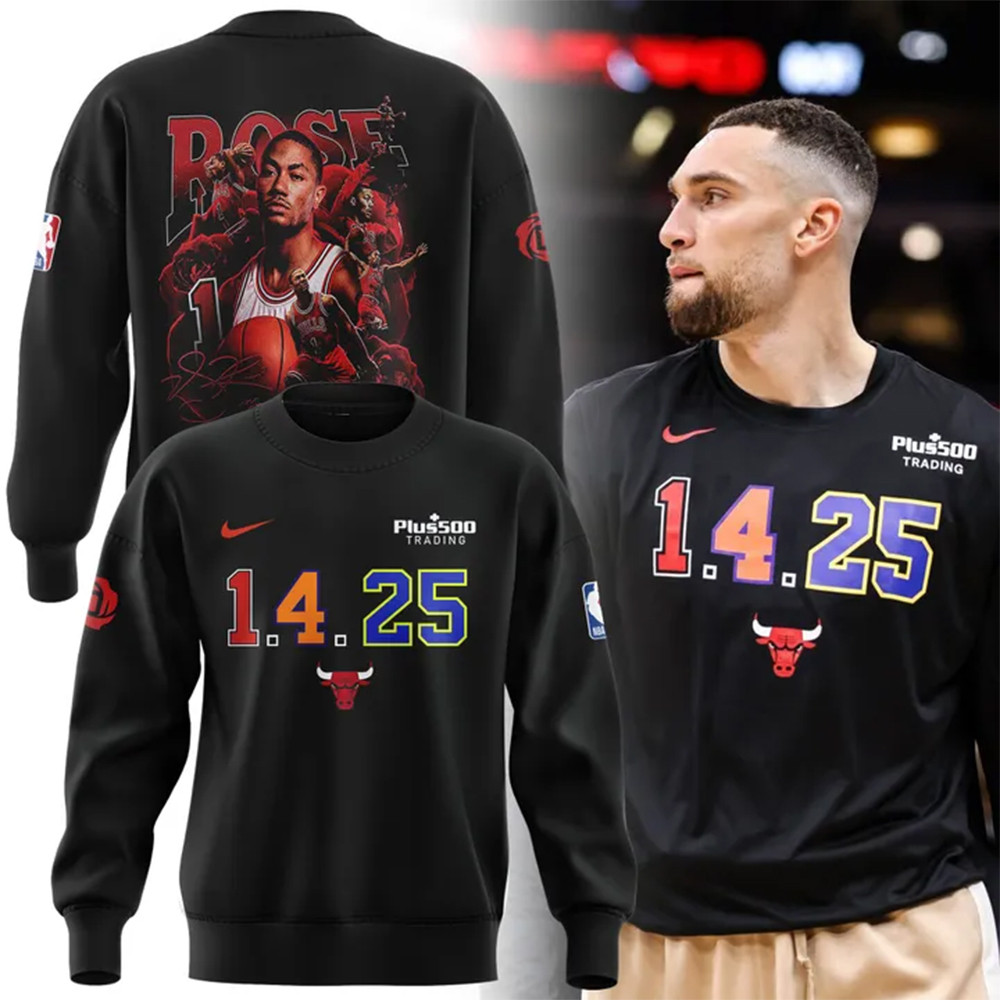 Derrick Rose Night 1 Sweatshirt Basketball Enthusiast Gifts-1
