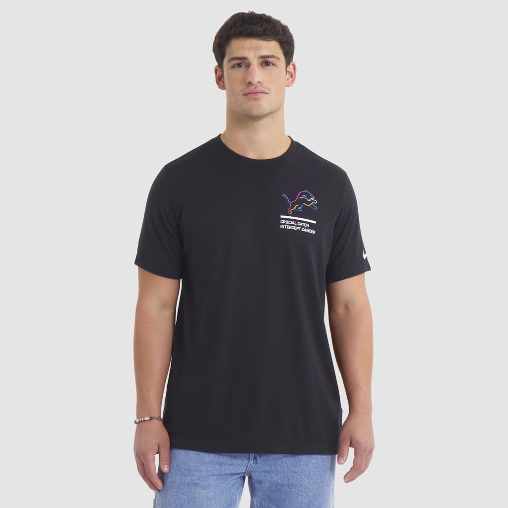 Detroit Lions Crucial Catch NFL T-Shirt 2025 Rainbow Lions Merch Best Gift For Husband-1 Detroit Lions Crucial Catch NFL T-Shirt 2025 Rainbow Lions Merch Best Gift For Husband-1