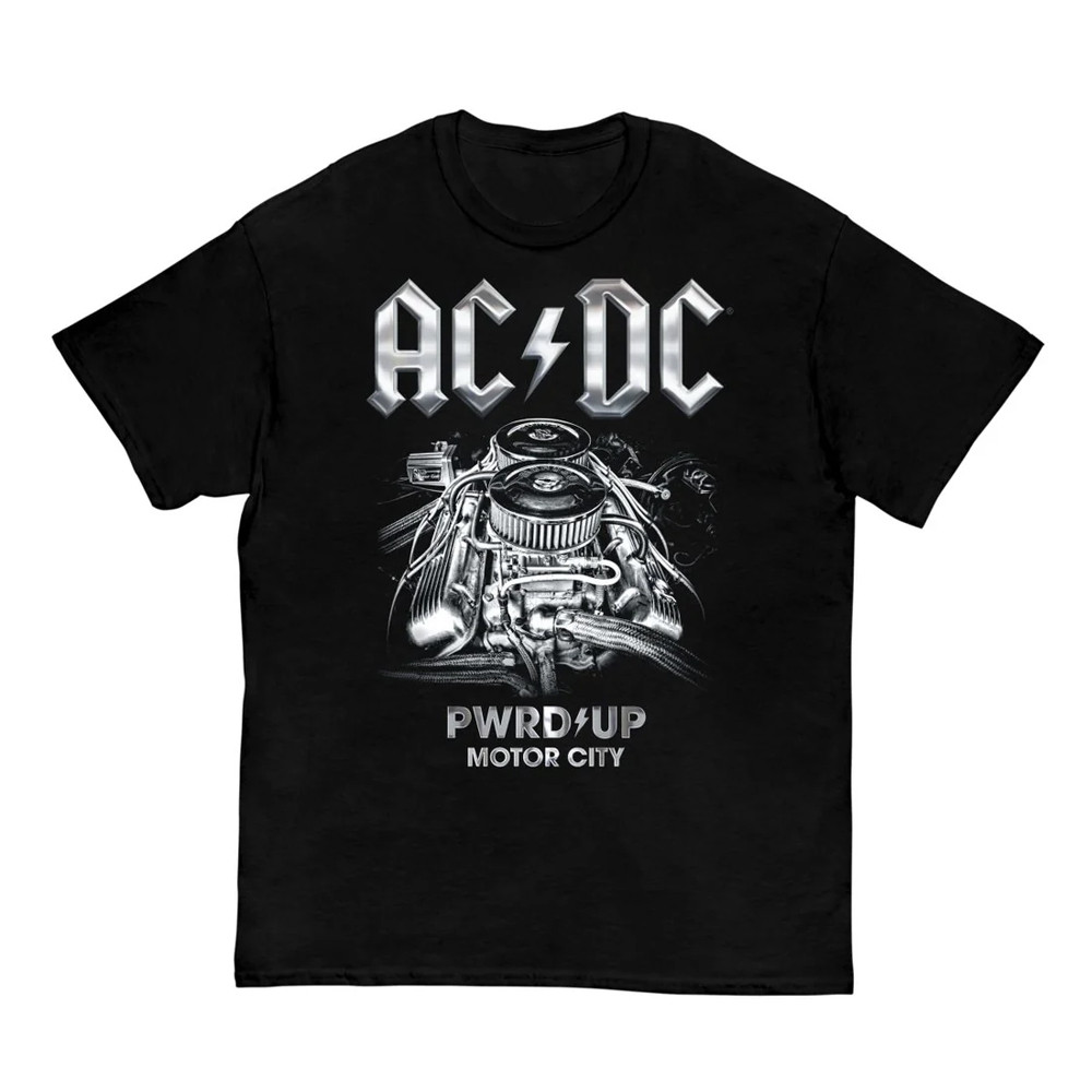 Detroit PWR UP Tour T-Shirt Best Gifts For Music Lovers-1