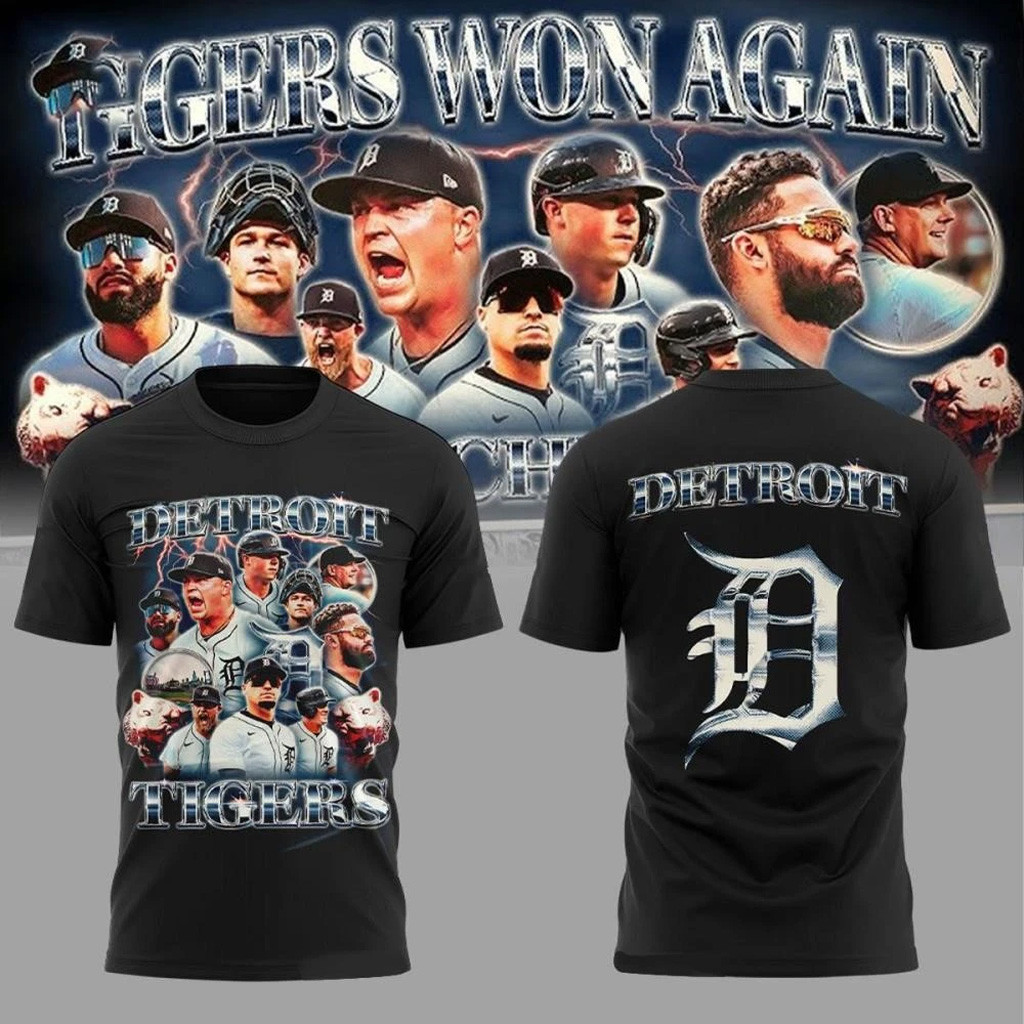 Detroit Tigers 2026 Fight Schedule T-Shirt Tigers Merch Gifts For Dad-1